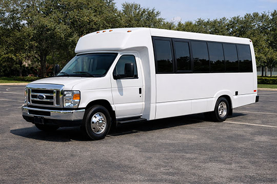 18-passenger minibus available for charter in Washington, DC
