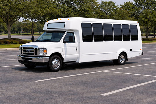 20-passenger minibus available for charter in Washington, DC